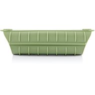 Lékué Steam Case with Tray for 2 People, Green - Microwave-Safe Dishware