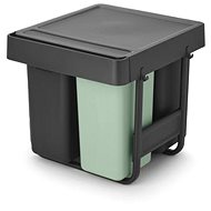 Brabantia Sort&Go 10 + 10 + 20 l Dark Grey - Rubbish Bin