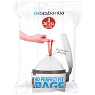 Brabantia PerfectFit bags - 20-25 L (J) - 40 pcs - Bin Bags