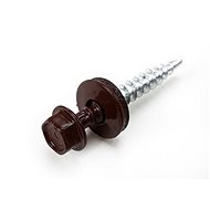 BRAVO Self-tapping screws RAL 8017, 4.8*35, BOX 250 pcs - Thread-Cutting Screws