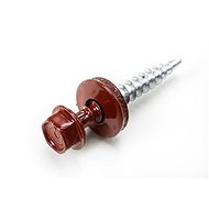 BRAVO Self-tapping screws RAL 3011, 4.8*35, BOX 250 pcs - Thread-Cutting Screws