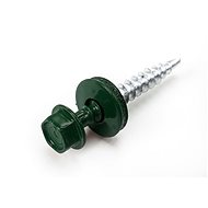 BRAVO Self-tapping screws RAL 6005, 4.8*35, BOX 250 pcs - Thread-Cutting Screws