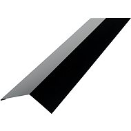 BRAVO Gutter bar H12+ RAL 9005, D=1.0 M BLACK - Roof Drip Mould