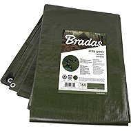 BRADAS tarpaulin, green, with eyelets 3×4m 160g/m2 - Tarp Cover