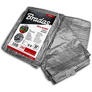 BRADAS Ultra strong tarpaulin with eyelets grey 2×4m 260g/m2 - Tarp Cover