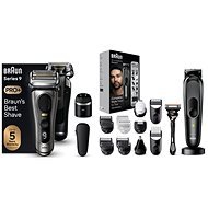 Braun Series 9 PRO+ Wet & Dry + Braun All-In-One Series 7 MGK7491 trimmer, 17in1 - Borotva
