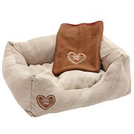 Kerbl Dog and cat bed Love You 47 × 37 × 17 cm - Pet Bed
