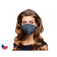 Czech NanoRespirator FFP2 - Polka Dot Flower (No. 58) - Respirator