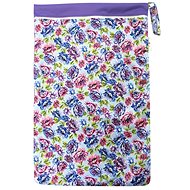 Bag (PUL) - Peonies L - Nappy Bags