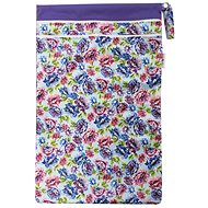 Double chamber bag (PUL) - Peonies L - Nappy Bags