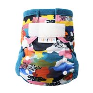 Pocket Diaper (S) - Painted Clouds SZ - Cloth Nappies