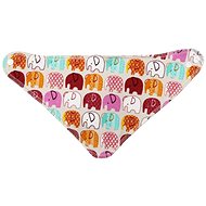 BIO Drool - Orange and red elephants - Bib