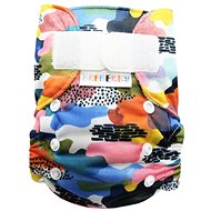 BIO Bamboo Pocket Diaper (S) - Painted Clouds SZ - Nappies