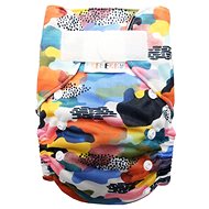 BIO Bamboo Pocket Diaper (M) - Painted Clouds SZ - Nappies
