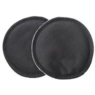Breberky BIO Bra Inserts - Black (PUL) - Breast Pads