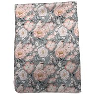 Breberky Changing mat (PUL) - Sparrow in roses - Changing Pad