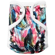 Breberky Top panties (M) - Feathers PAT - Cloth Nappies