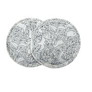 BIO Bra Inserts - Menthol Animals (PUL) - Breast Pads