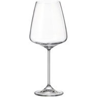 BOHEMIA ROYAL CRYSTAL Set of white wine glasses Sora 520 ml 6 pcs - Glass