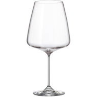 BOHEMIA ROYAL CRYSTAL Set of red wine glasses Sora 780 ml 6 pcs - Glass