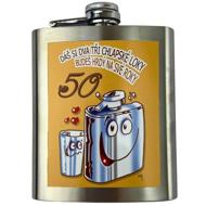 DIVJA Gift flask Dáš si dva tři guyské lokky - 50 ml 200 ml - Hip Flask