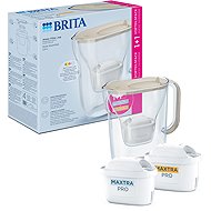 Brita Style Essential +2 Maxtra Pro filters (Hard Water and Pure Performance), sand - Filter Kettle