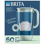 Brita Glass Filter Jug 2.5L Light Green LIMITED 2026 - Filter Kettle