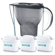 Brita Marella Cool Graphit Starter + 3 x Maxtra - Filterkanne