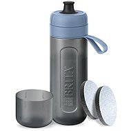 BRITA Fill&Go Active 0,6 l blue + 2 × microdisc 2024 - Water Filter Bottle