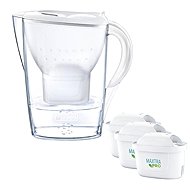 BRITA Marella 2,4 l white + 3 pcs MX Pro PO 2024 - Filter Kettle