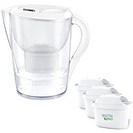 BRITA Marella XL 3,5 l white + 3 pcs MX Pro PO 2024 - Filter Kettle