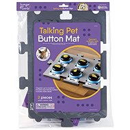 Brightkins Hunger For Words Talking Pet Button Mat, communication buttons - Interactive Dog Toy