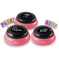 Brightkins Hunger For Words, talking buttons (locations) - Interactive Dog Toy