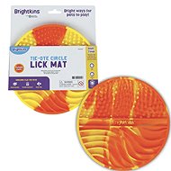 Brightkins Tie-Dye lick mat, round - Lick Mat