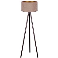 Brilagi Velvet 1× E27 max. 60 W wenge/beige chipboard - Floor Lamp