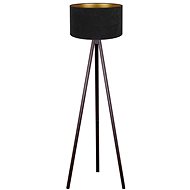 Brilagi Velvet 1× E27 max. 60 W wenge/black chipboard - Floor Lamp