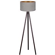 Brilagi Velvet 1× E27 max. 60 W wenge/gray chipboard - Floor Lamp