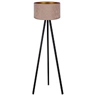 Brilagi Velvet 1× E27 max. 60 W wenge/beige wood - Floor Lamp