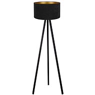 Brilagi Velvet 1× E27 max. 60 W black/wenge chipboard - Floor Lamp