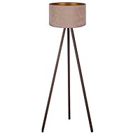 Brilagi Velvet 1× E27 max. 60 W brown/beige chipboard - Floor Lamp