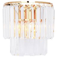 Brilagi LED Crystal wall lamp MOZART 2× E14 40 W gold - Wall Lamp
