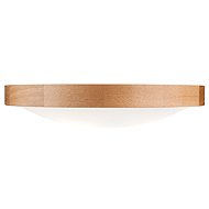 Brilagi LED Ceiling lamp CARVALHO SLIM 3× E27 60 W oak diameter 47 cm - Ceiling Light