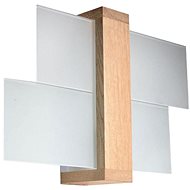 Brilagi Wall lamp HERA 1×E27/7,5W/230V wood - Ceiling Light
