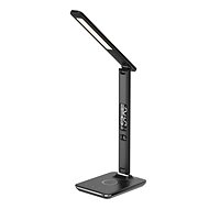 Brilagi - LED Dimmable lamp with wireless charging REGINA LED / 8,5 W / 230 V black - Table Lamp