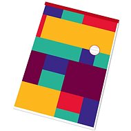 Papírny Brno Grid notebook A4 line, 50 sheets, white - Notepad