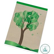 Papírny Brno Grid notebook A5 square, 50 sheets, recycled - Notepad