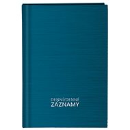 Baloušek Print Daily records, A5, turquoise - Planner