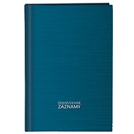 Baloušek Print Daily records, A4, turquoise - Planner