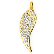 BRUNO Andělské Křídlo Gold - Charm