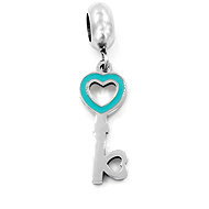BRUNO charm pendant Blue key - Charm